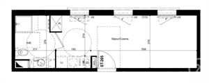 studio à la vente -   94320  THIAIS, surface 26 m2 vente studio - UBI470806571